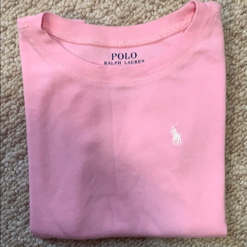 pink Polo top!